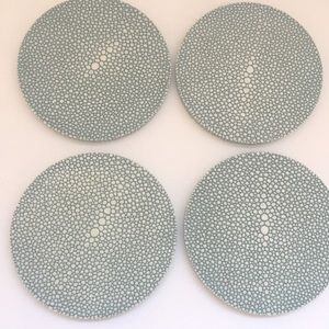 Set of four coasters.